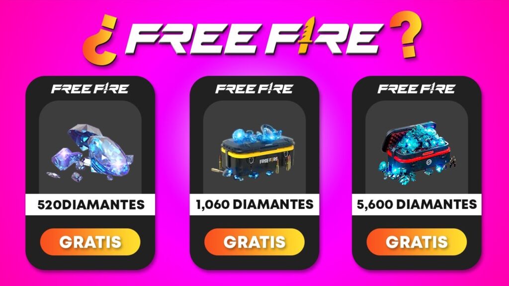 Generador Free Fire de Diamantes y Skins Online